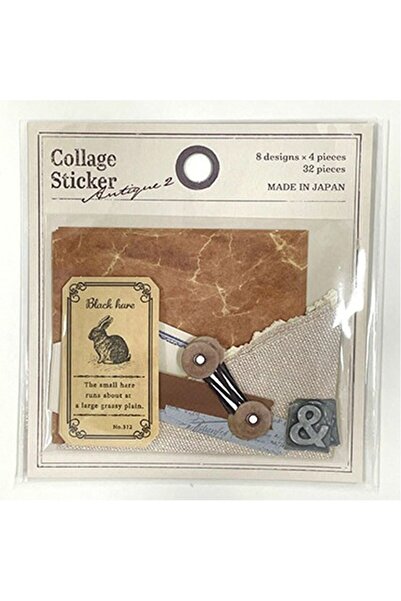 Concord Antik Kolaj Pul Çıkartma 32 Parça