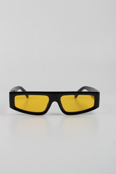 Silvio Monetti Women's Sunglasses - Yellow UV400 Filter, Model615334
