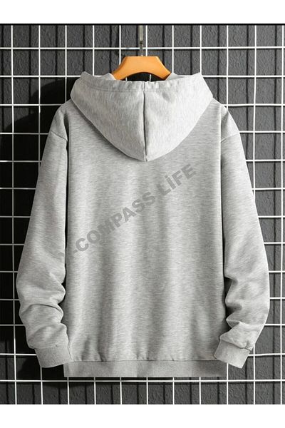x-compass life UNISEX HOODED OWERSIZE SWEATSHIRT