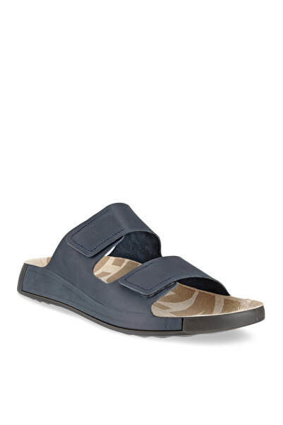Ecco Mavi Erkek Nubuk Terlik COZMO M MARINE UST