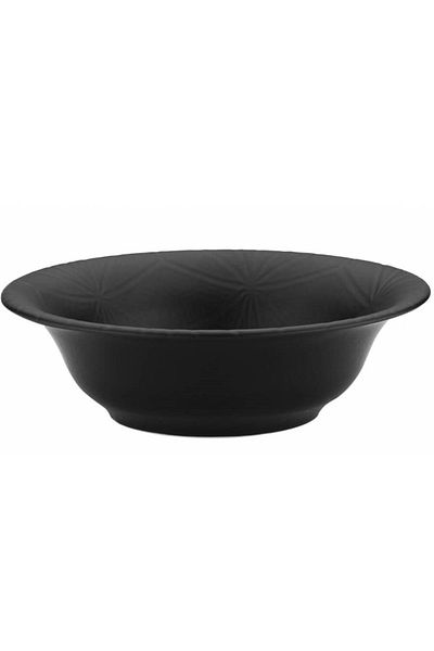 Kütahya Porselen Nanocreme Bowl 6 Pieces 15 Cm Matte Black
