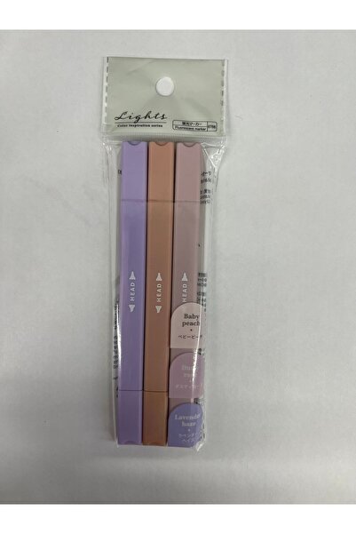 Concord Marker kalemleri Su Bazlı Mürekkep  (CIS, sıcak renk, 3 adet) Lila , ...