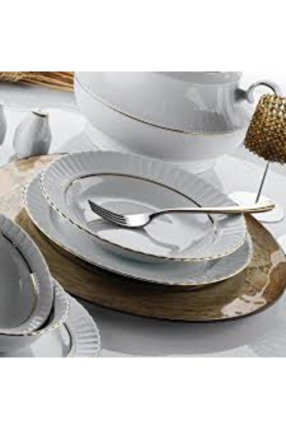 Kütahya Porselen 6'lı 19 cm Yemek Tabağı SF19CK21
