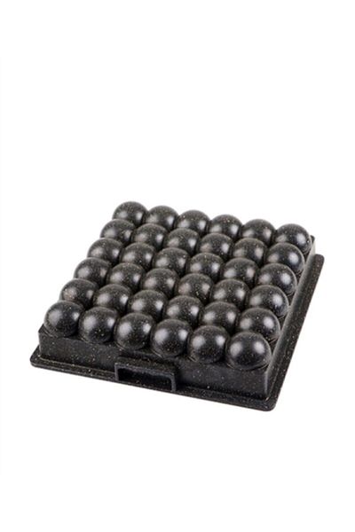COOKCASE Atom Egg Model Cake Mold Black