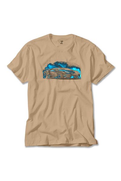 Z zepplin Μπλουζάκι Lamborghini Black Neon Cream