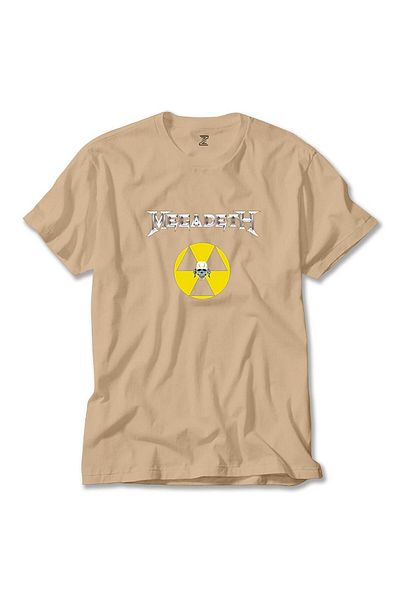 Z zepplin T-Shirt Megadeth Nuclear Radioactive Cream