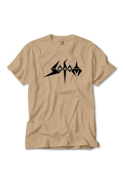 Z zepplin Sodom Text Cream T-Shirt