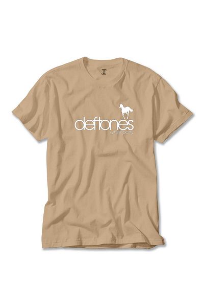 Z zepplin Κρεμ μπλουζάκι Deftones White Pony 2021