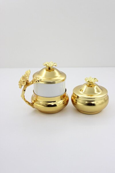 YİLDİZDESİNG Groom's Coffee Cup and Turkish Delight Set /promise/engagement