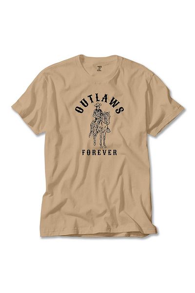 Z zepplin Red Dead Redemption 2 Outlaws Forever Cream T-Shirt