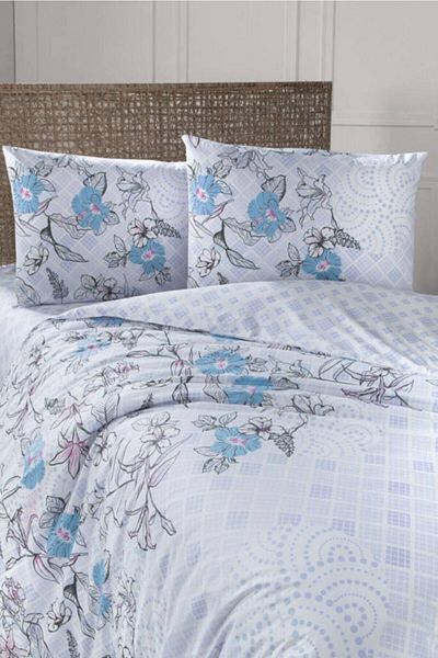 Altınbaşak Ranforce Double Duvet Cover Set Oleander