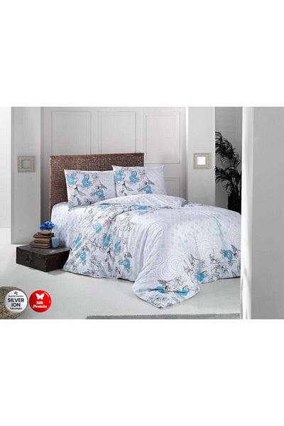 Altınbaşak Ranforce Double Duvet Cover Set Oleander