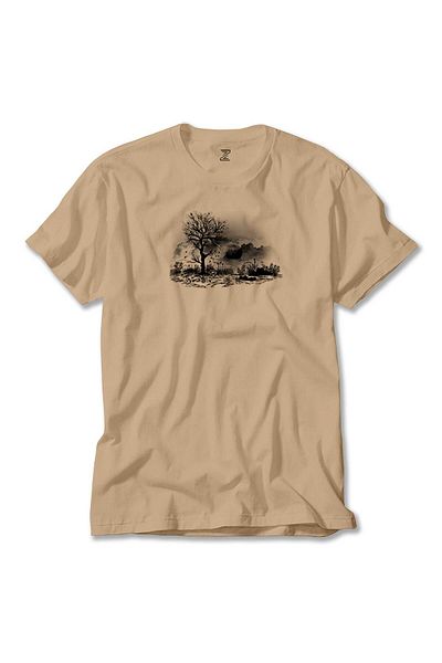Z zepplin Μπλουζάκι Black Tree Lacquer Cream
