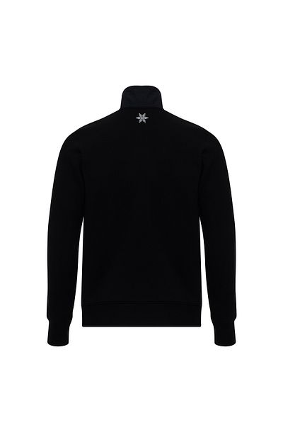 UMBRO Мъжки черен суитшърт с обикновени тройни конци с половин цип Umbro Madra Sweat FC-0202