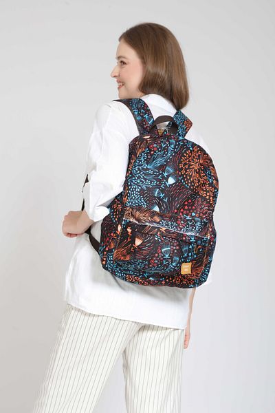 Street Bag Αδιάβροχο σακίδιο πλάτης με έθνικ μποέμ μοτίβο - Καθημερινή χρήση στο σχολείο, τα ταξίδια και το κάμπινγκ