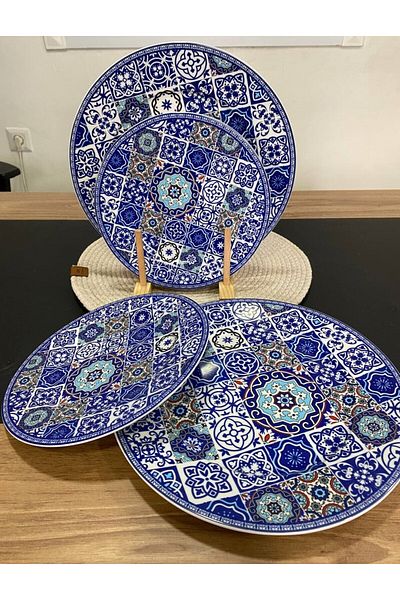 Kütahya Porselen BUTAHYA PORCELAIN LEONBERG SERVICE-PROM PLATE