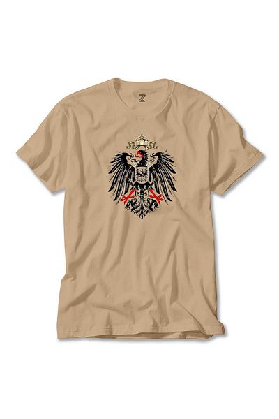 Z zepplin Κρεμ μπλουζάκι Hearts of Iron 4 Imperial Coat of Arms of Germany