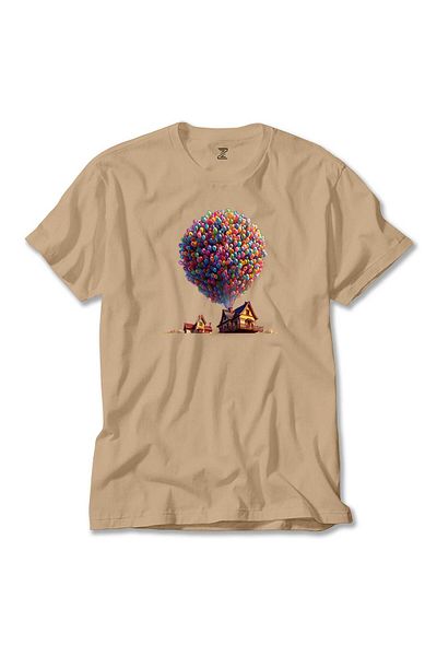 Z zepplin Μπλουζάκι με κρέμα Balloon House