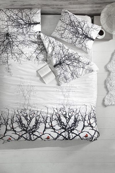 Altınbaşak Σετ Παπλωματοθήκη Διπλό Pio Tree Pattern