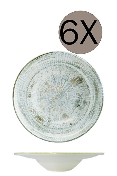 Bonna Porselen Odtolbnc28ck Odette Olive Banquet Çukur Tabak 28 Cm 400 Cc 6'lı Takım