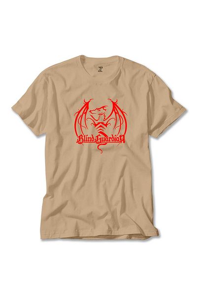 Z zepplin Μπλουζάκι Blind Guardian Dragon Red Cream