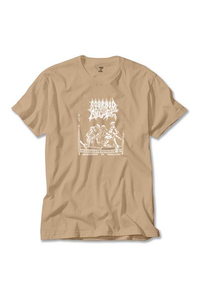 Z zepplin Morbid Angel Abominations Of Desolation Cream T-Shirt