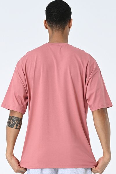 AMAZING CRASH Ανδρικό μπλουζάκι με κοντό μανίκι Basic Crew Neck Oversize