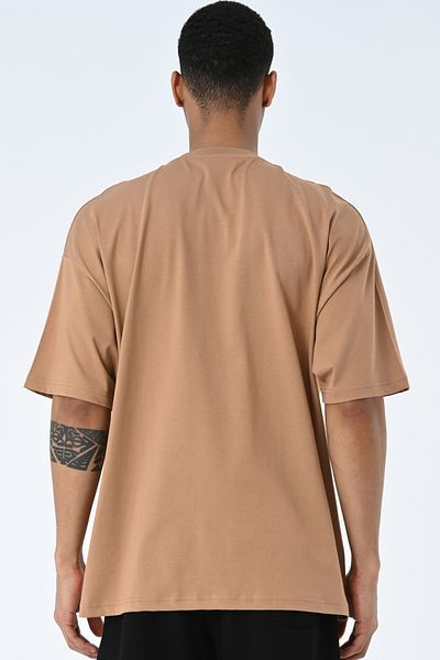 AMAZING CRASH Ανδρικό μπλουζάκι με κοντό μανίκι Basic Crew Neck Oversize