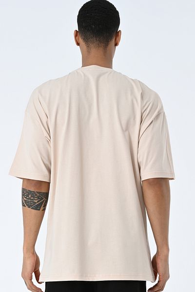 AMAZING CRASH Ανδρικό μπλουζάκι με κοντό μανίκι Basic Crew Neck Oversize