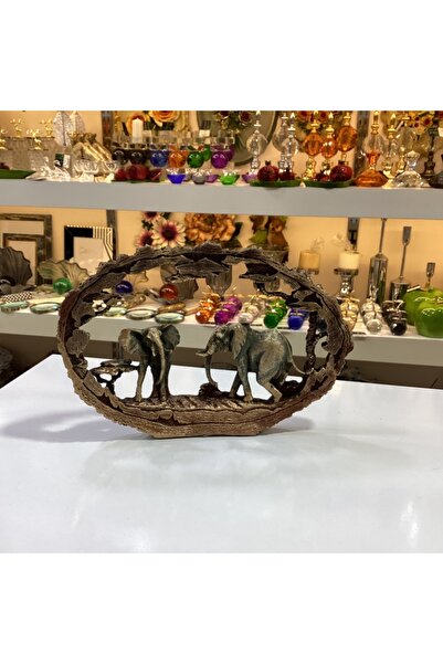 Gold home design Fil Ailesi Dekoratif Obje Biblo