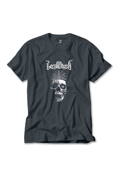 Z zepplin Μπλουζάκι καπνιστού κρανίου Lorna Shore