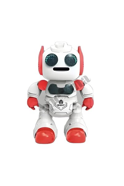 Apexma Uzaktan Kumandalı Sesli Disk Atan Robot - Kız Erkek Oyuncak