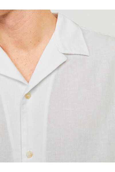 Jack & Jones Jack Jones Linen Shirt JJESUMMER RESORT LINEN BLEND SHIRT SS SN12248382