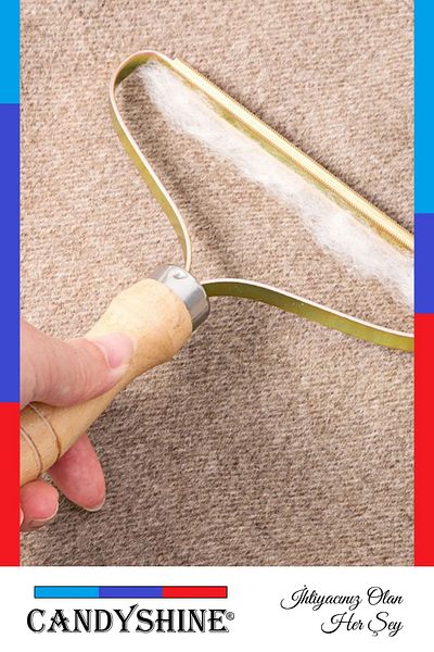 CandyShine Clothes Tool with Lint and Feather Collection Detail