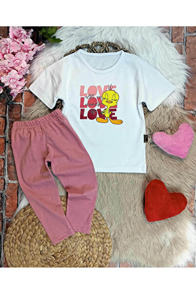 krm kerem bebe Love Tweety Sa deznom Set tajica za devojčice