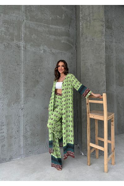 BANG SHOPPING Women's Long Kimono Set
