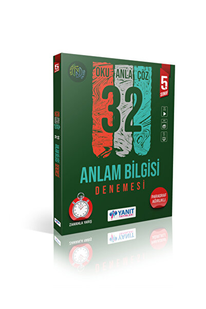 Yanıt Yayınları YANIT 5. SINIF ANLAM BİLGİSİ 32 DENEME