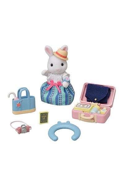 ADORE OYUNCAK 5641 Sylvanian Families - Rabbit Mother Travel Set +3 Years
