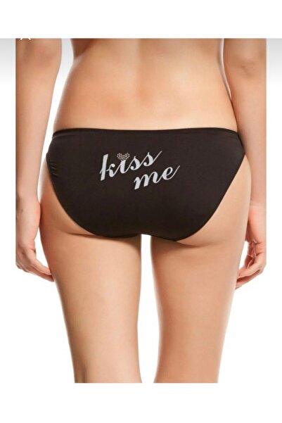 XLADY Neroteks XLADY KİSS ME BASKILI SLİP