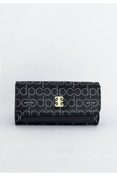 Pierre Cardin Γυναικείο Πορτοφόλι Μαύρο 06pc24y603-Mn