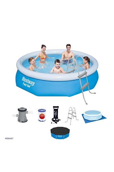 BESTWAY Büyük Şişme Havuz Seti 305x76cm Bw467 57266