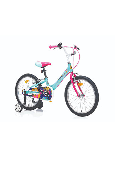 Corelli Moogie 16 Jant Çocuk Bisikleti - Yeşil - Pembe - Mor