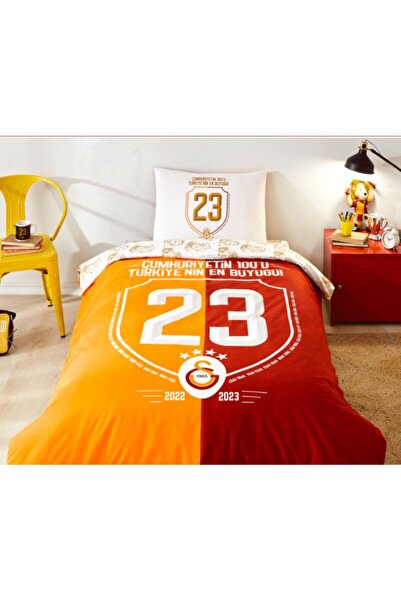 Taç LİSANSLI TEK KİŞİLİK NEVRESİM TAKIMI GALATASARAY ŞAMPİYONLUK