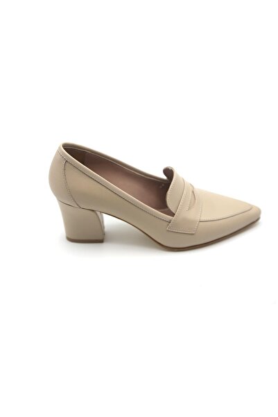 SHERENS 755 Kadın Deri Topuklu Ayakkabı