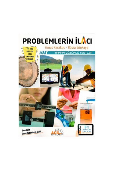 Acil Yayınları Acil Problemlerin İlacı Tamamı Çözümlü Testler Acil Yayınları ...