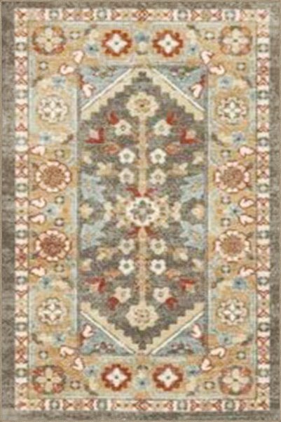 Rugs Modern Halı Covor cu bază țesută cu model tradițional miravip1087 de cul...