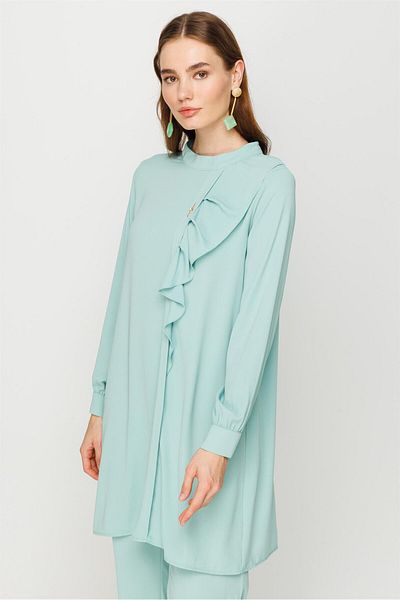 Esswaap Flywheel Detailed Trousers Tunic Set Mint