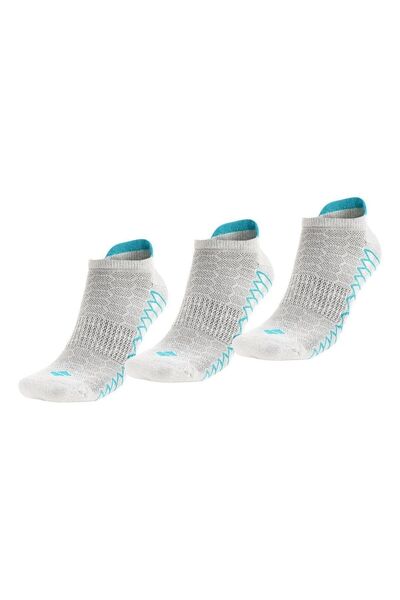 Bonny Silver Odor-Free Running and Walking Women's Booties Saks Blue Silver S...