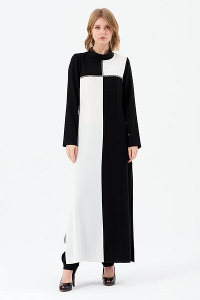 Esswaap Side Slit Trousers Set Black