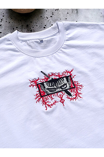 FAUNION Berserk Anime-manga Nakışlı Unisex Unisex T-shirt